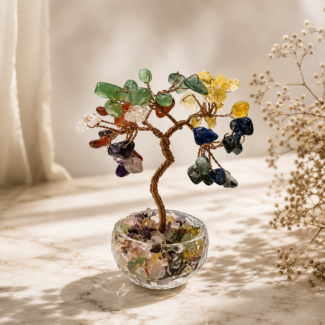 Glass Crystal Tree