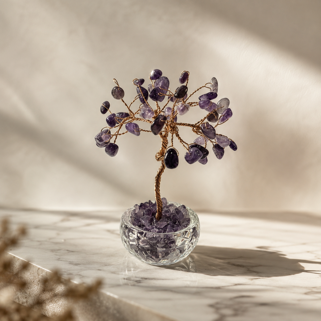 Glass Crystal Tree
