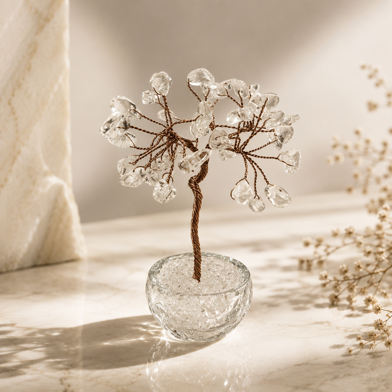 Glass Crystal Tree