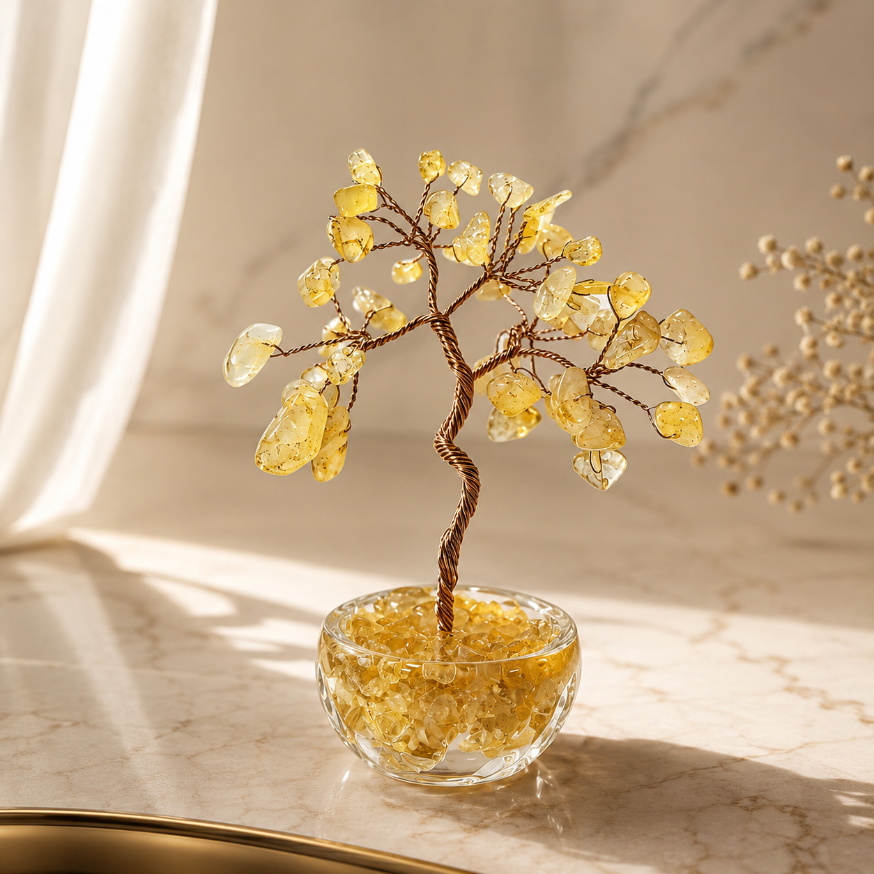 Glass Crystal Tree