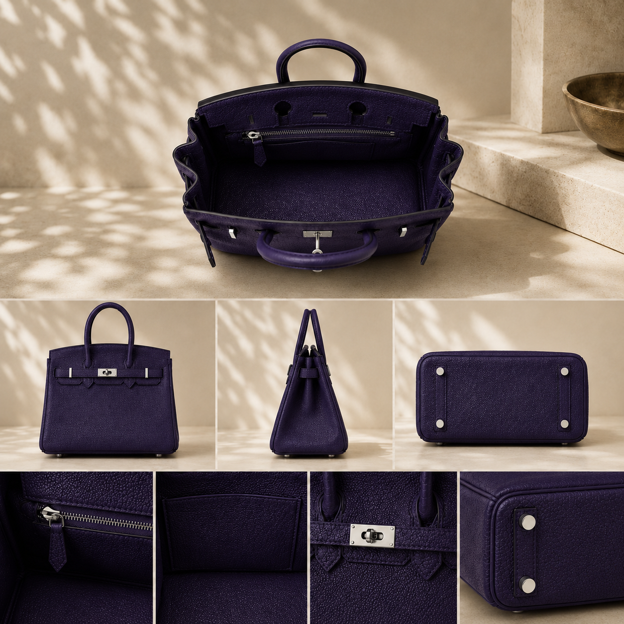 Royal Deerskin Handbag